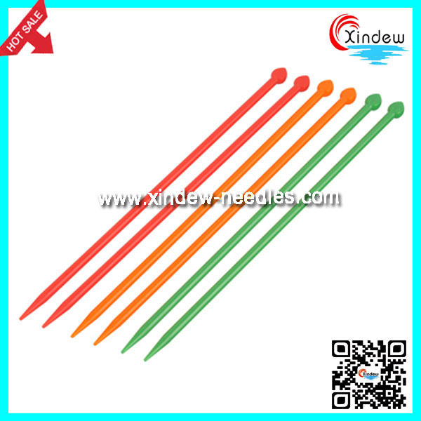 25cm Single Point Acrylic Knitting Needles