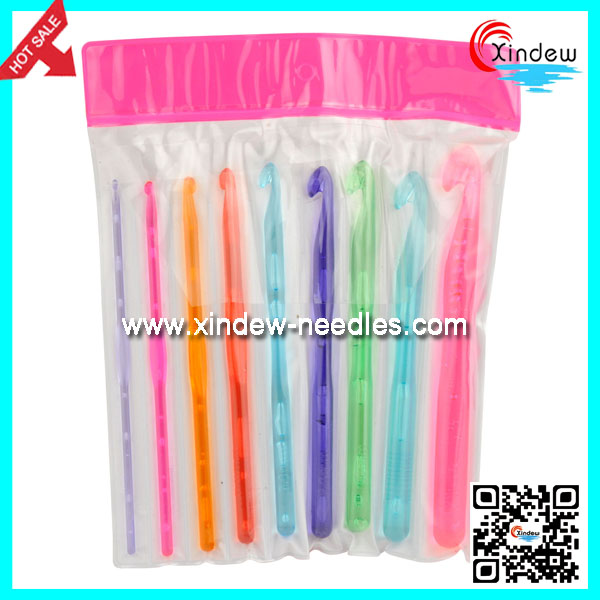 Plastic Crochet Hook Kit